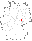 Karte Friedensdorf bei Merseburg